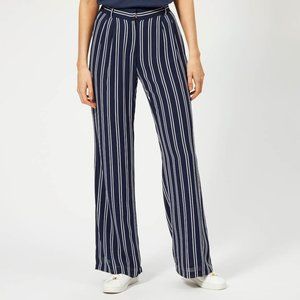 Michael Kors blue and white striped dress pants